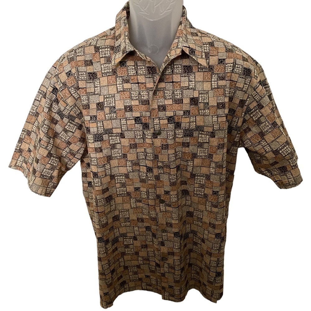 TORI RICHARD aloha hawaiian shirt men M medium